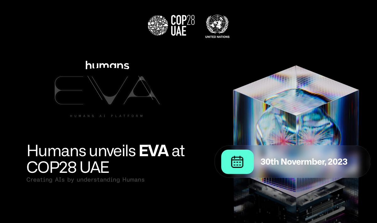 Humans.ai unveils EVA at COP28 High-Level Event
