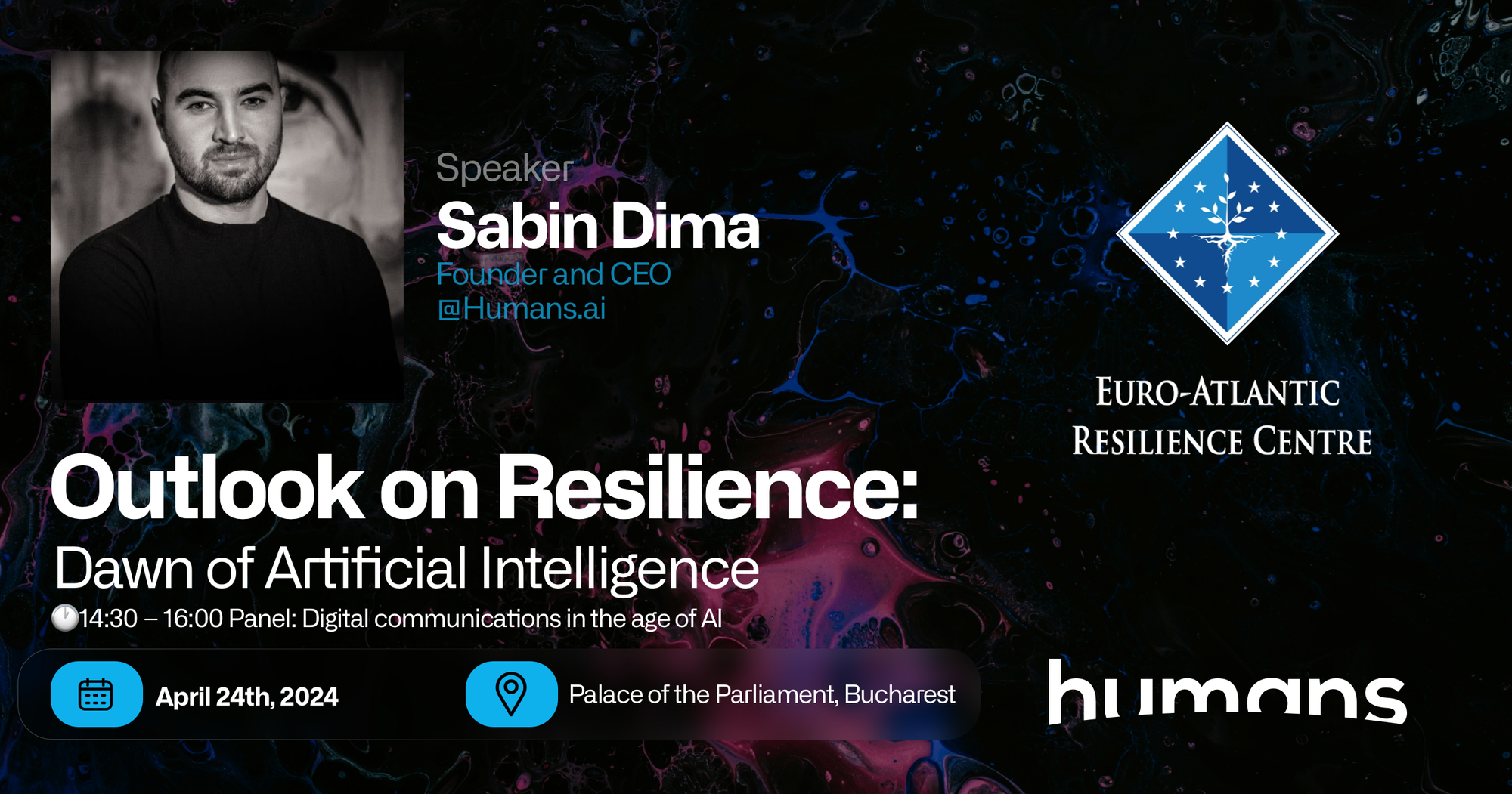 Humans.ai CEO to share AI insights at Outlook on Resilience International Conference